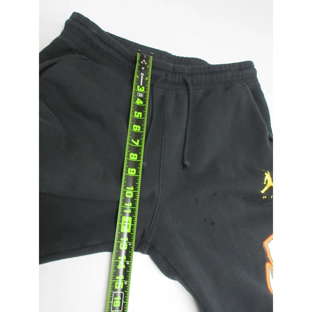 Nike Jordan Pants Mens Size Me Jumpman Logo Fleece Jogger Sweats Athletic Black